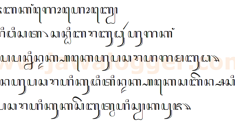 Cerita pendek aksara jawa