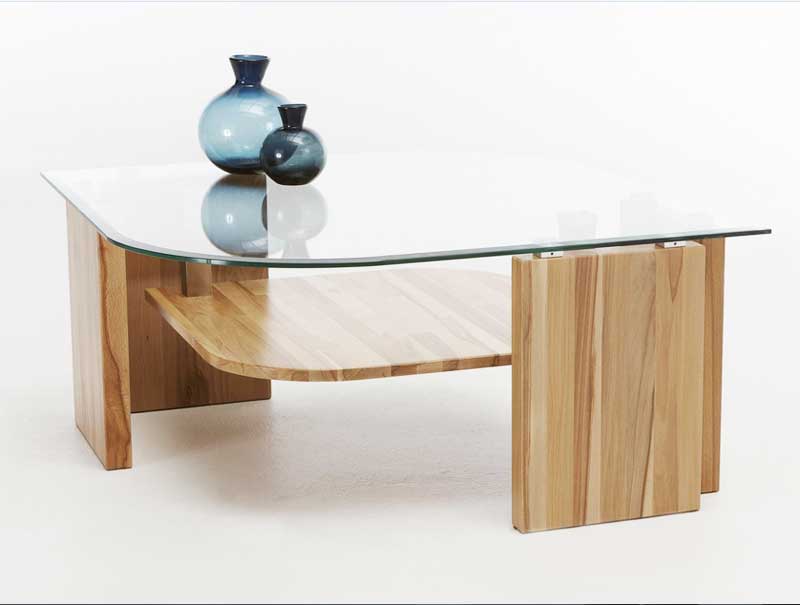  Couchtisch kernbuche glas aus material karglasplatte kernbuche massiv für wohnzimmer deko design ideen mit breite 95 cm höhe 42 cm tiefe 95 cm einschließlich couchtisch buche glas design  