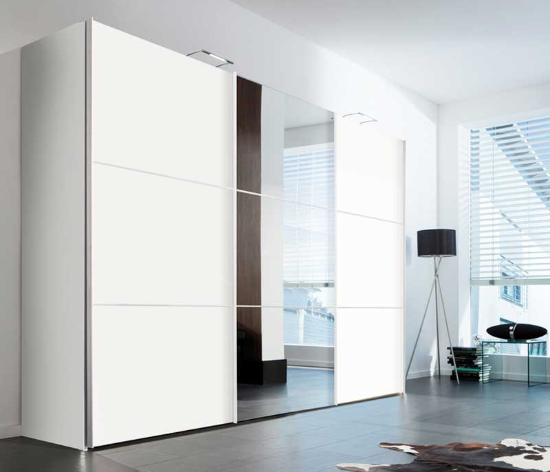 Kleiderschrank schiebetüren weiß einschließlich 3 einlegeböden und 3 kleiderstangen für kleiderschrank hochglanz weiss design Schlafzimmer, Kleiderschrank schiebetüren weiß einschließlich 3 einlegeböden und 3 kleiderstangen für kleiderschrank hochglanz weiss design.