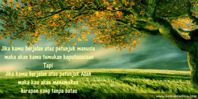 Hidup bersama siapa adalah suatu pilihan, tetapi . 1001 Kata Kata Mutiara Islam Motivasi Cinta Dan Kehidupan