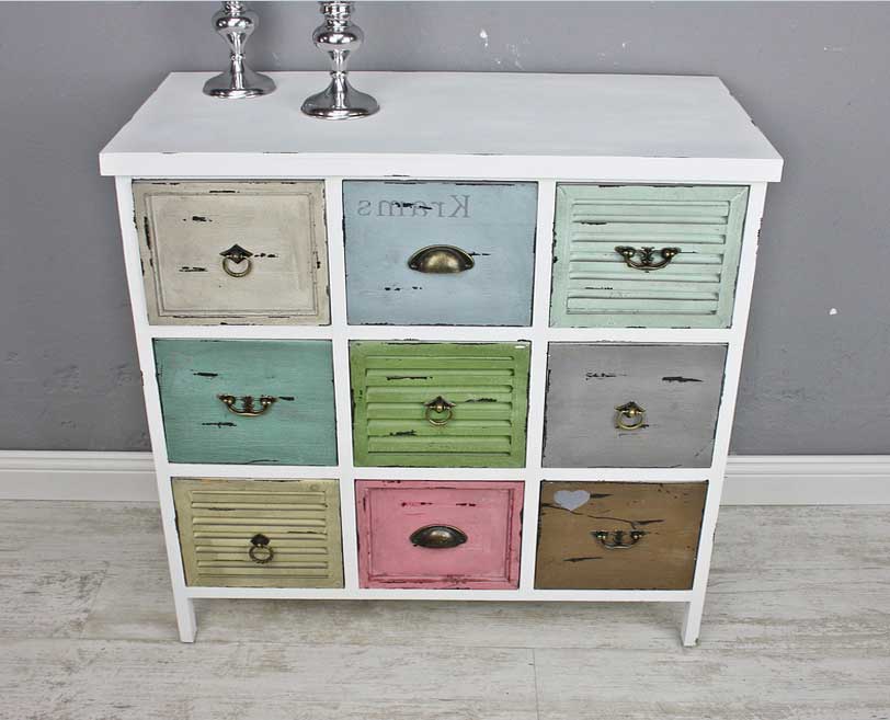 Bunte kommoden günstig in einem Landhausstil mit etwas Schublade und Griff Schlafzimmer, Bunte kommoden günstig in einem Landhausstil mit etwas Schublade und Griff.