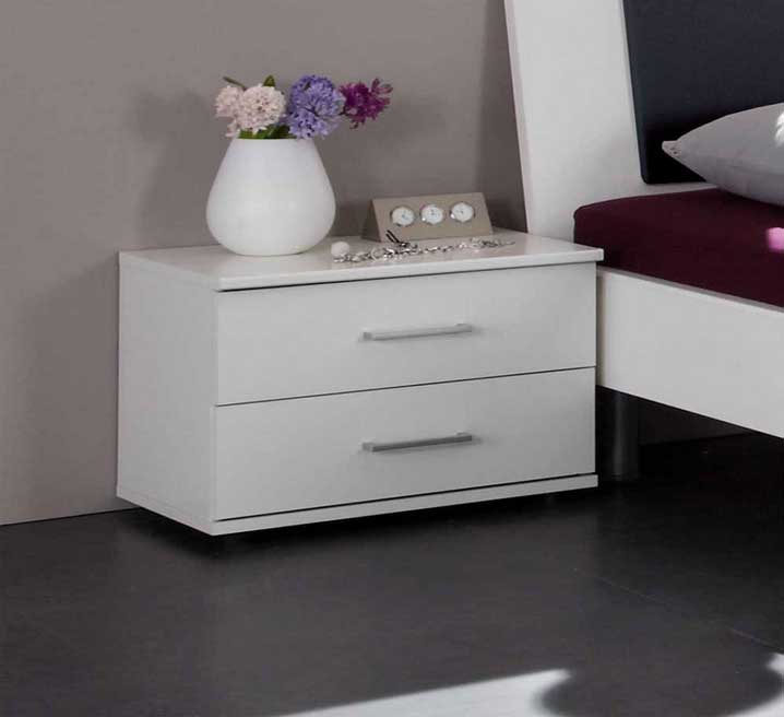 Schlafzimmer kommode weiss lackiert mit zwei großen Schubladen für Weiße Nachtkonsole Design Ideen Schlafzimmer, Schlafzimmer kommode weiss lackiert mit zwei großen Schubladen für Weiße Nachtkonsole Design Ideen.