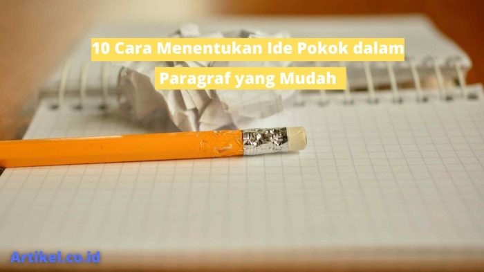 Bagaimana cara kita mengetahui informasi dalam sebuah paragraf