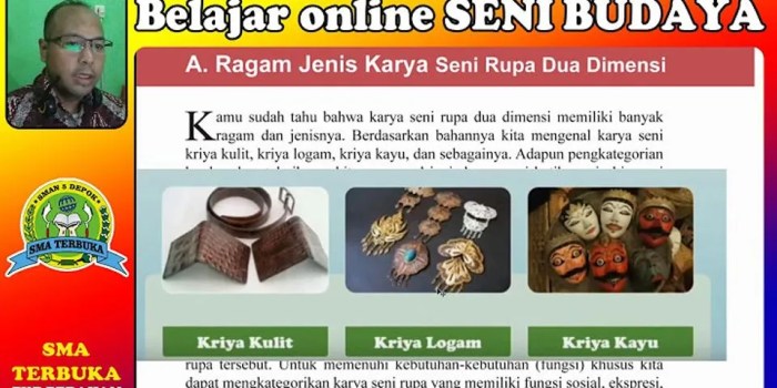 Bagaimana kamu membedakan karya seni rupa berdasarkan waktunya