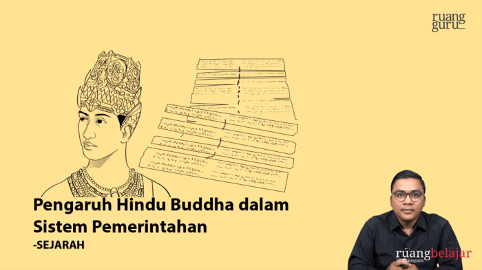 Bagaimana pengaruh kebudayaan hindu-buddha pada sistem pemerintahan