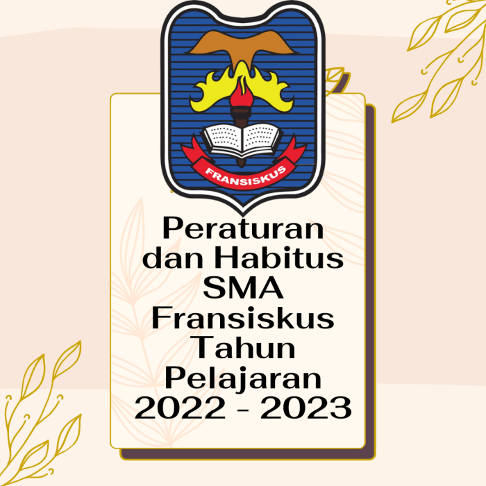 Biaya masuk sma fransiskus bandar lampung