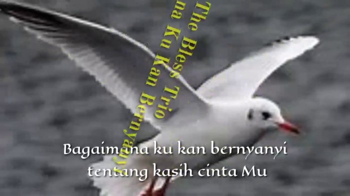 Lirik bagaimana ku kan bernyanyi