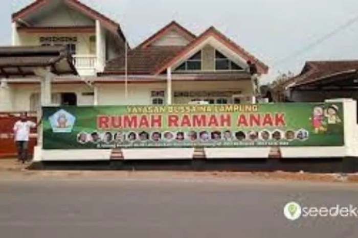 Panti asuhan lampung bandar rycko pitka bantuan berikan yayasan radarcom kepada sejumlah khusus perhatian pengurus berharap memberikan