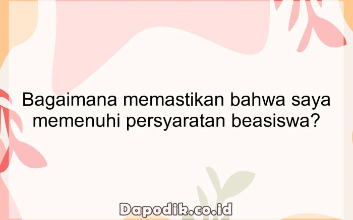 Bagaimana memenuhi persyaratan tersebut