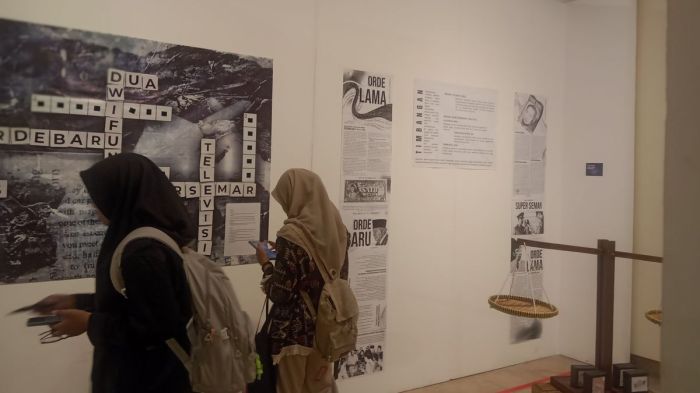 Pameran seni rupa persiapan pelaksanaan tahap penyelenggaraan dimensi