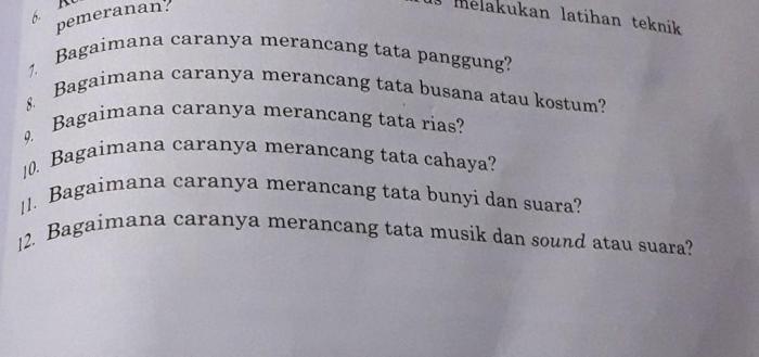 Bagaimana caranya merancang tata bunyi dan suara