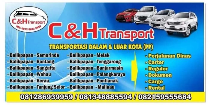 Travel bontang balikpapan