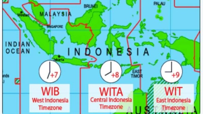 Jayapura jailolo dan ambon termasuk bagian waktu indonesia