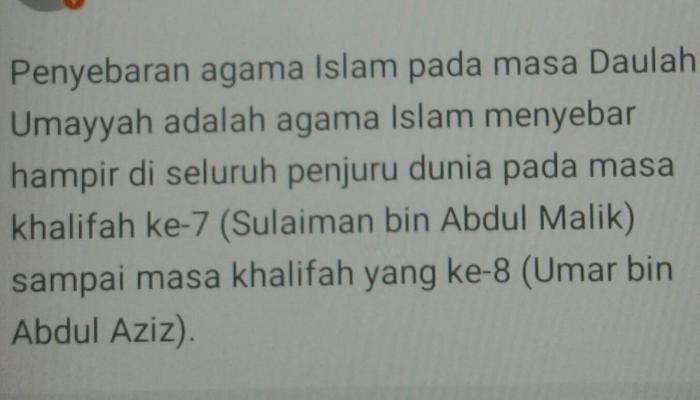 Umayyah bani peradaban damaskus sejarah