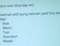 Membuat Kalimat Barang dari Kecap Guru: Mengasah Kemampuan Berbahasa Sunda