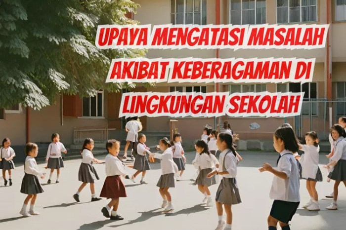 Bagaimana cara kita menyikapi berbagai keragaman di sekolah