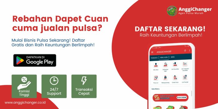 Pulsa agen termurah kuota