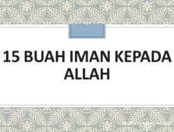 Buah Buah Iman: Bukti Nyata Kepercayaan dalam Kehidupan