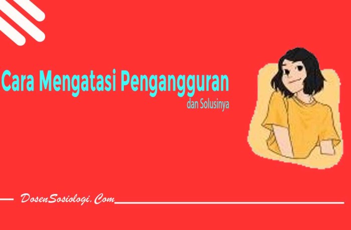 Pengangguran punca mengatasi