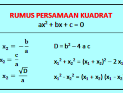 Bagaimana Bentuk Persamaan Kuadrat yang Akar Akarnya 2 dan 5