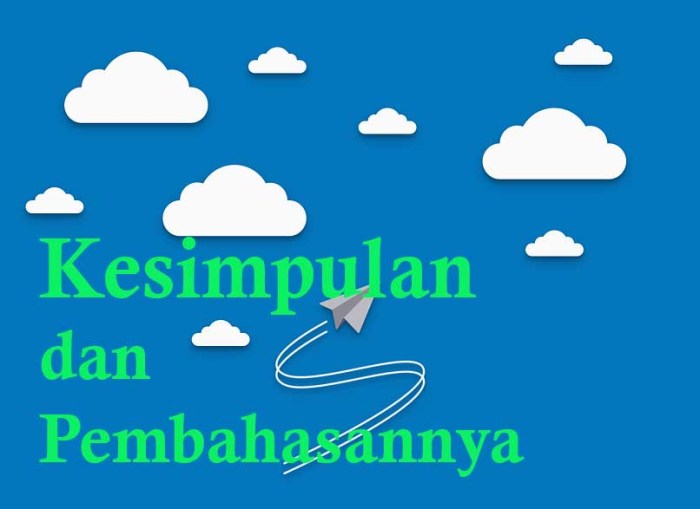 Kesimpulan pengertian