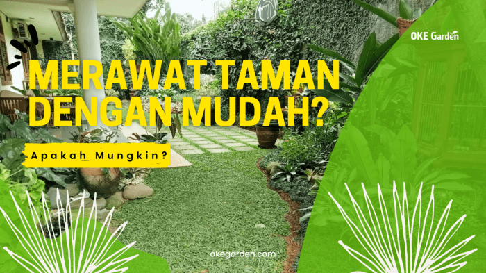 Taman tukang rumah lingkungan surabaya merawat cara asri ada berikut manfaat