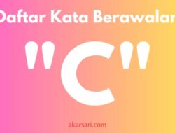 Kata Benda Berawalan Ca dalam Bahasa Indonesia: Menjelajahi Kekayaan Kosakata