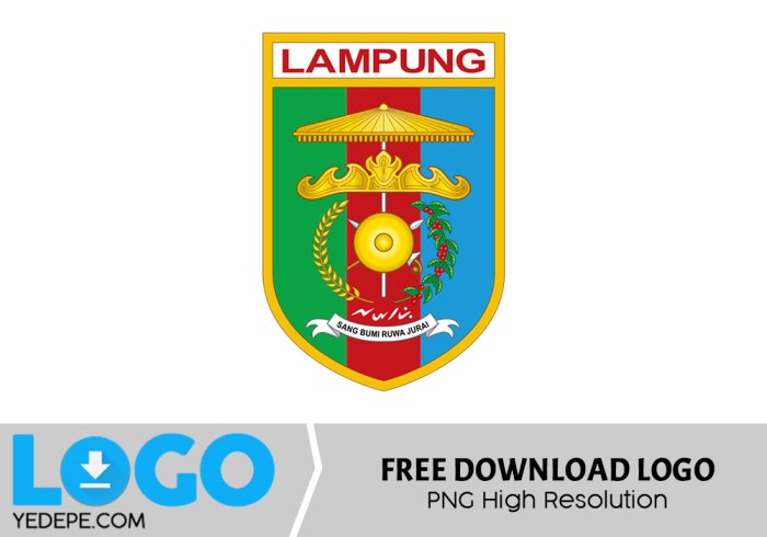 Logo kota bandar lampung png