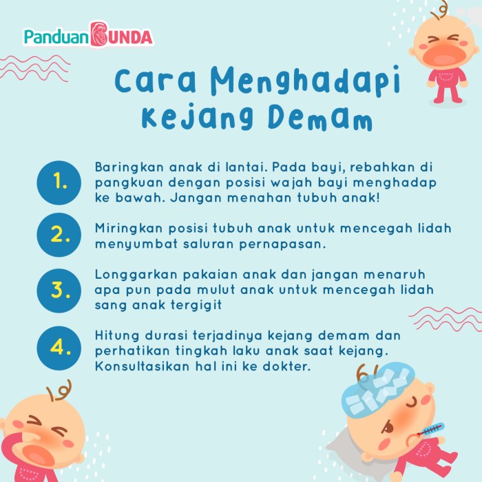 Bagaimana cara mengatasi anak supaya tidak kejang lagi