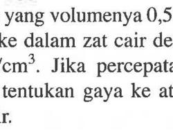 Jika Sebuah Batu Terletak 15 Meter, Apa yang Terjadi?
