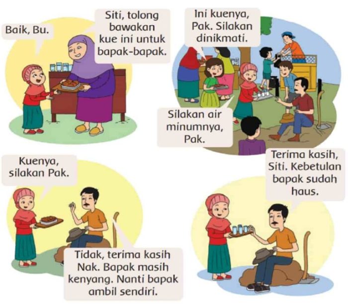 Berikut yang tidak termasuk ungkapan terima kasih adalah