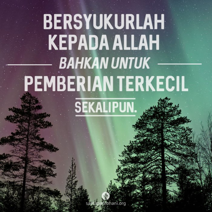 Allah syukur kepada alhamdulillah ucap taat