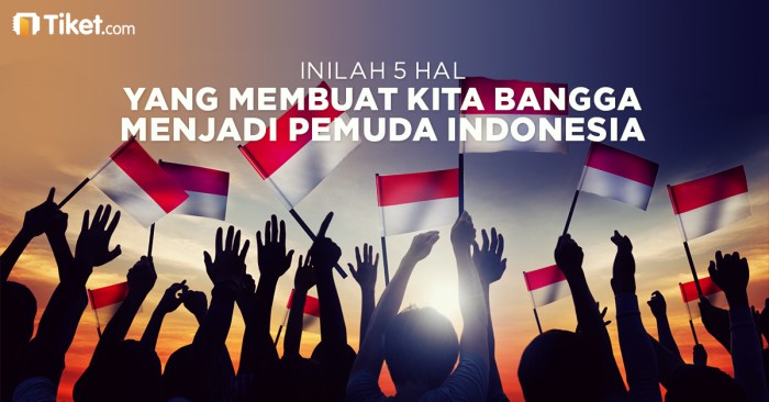 Persatuan bangsa semangat kebangkitan nasional kebanggaan mewujudkan