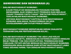 Demokrasi Komunis: Corak Demokrasi Berintikan Ajaran Marxisme
