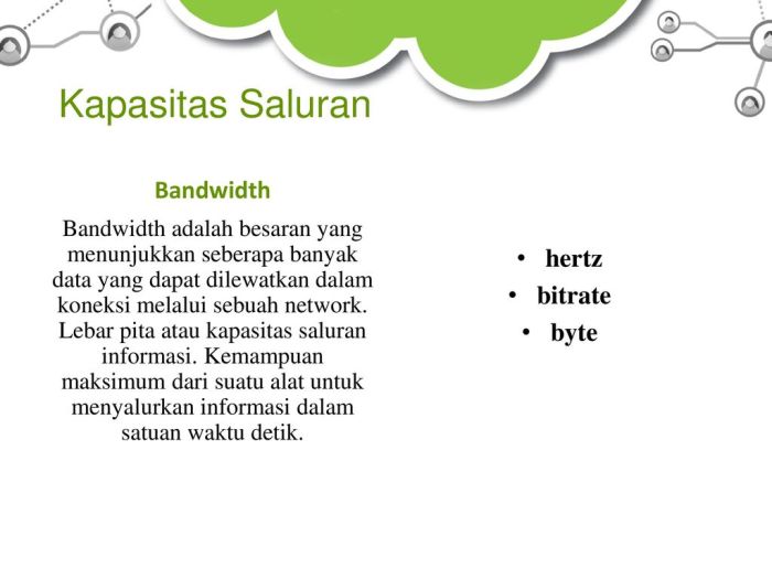 Klasifikasi satuan kecepatan modem diukur dalam satuan