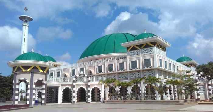 Lampung kota bandar metropolitan palembang kawasan ramai sepi