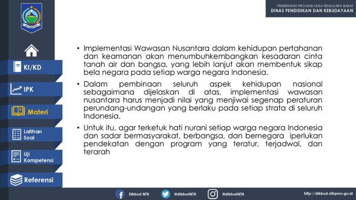 Wawasan konteks nusantara kesatuan negara