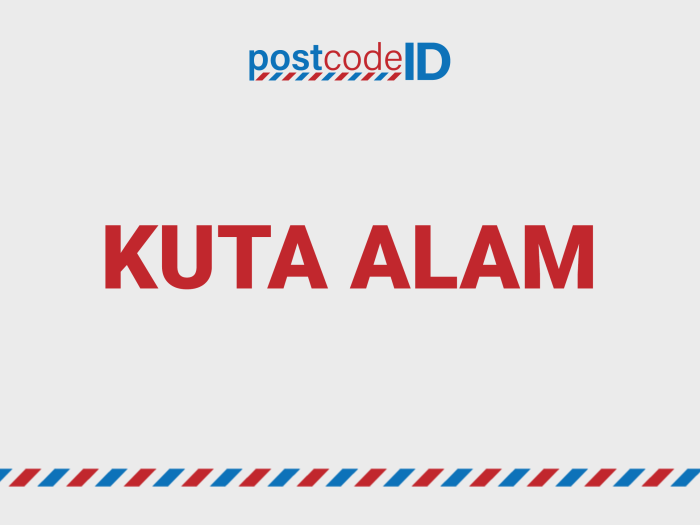 Kode pos banda aceh baiturrahman