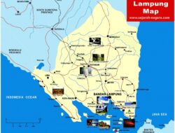 Peta Topografi Bandar Lampung