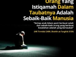 Bagaimanakah Sikap yang Baik Ketika Menyadari Telah Melakukan Dosa