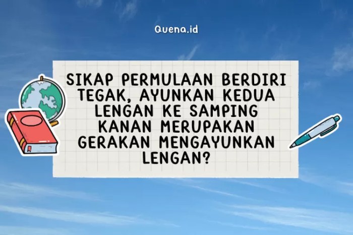 Sikap permulaan berdiri tegak