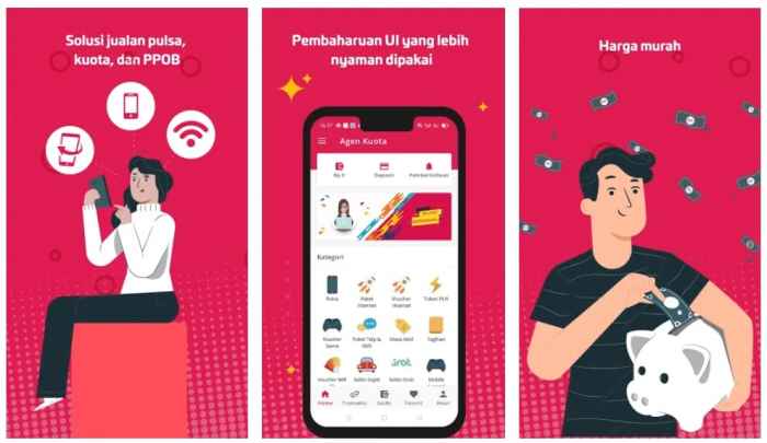 Agen pulsa murah pusat abal