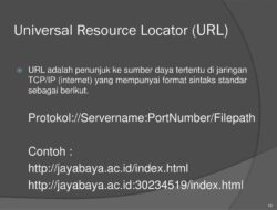 Sintak dari URL adalah Struktur yang Mengatur Akses Informasi di Internet