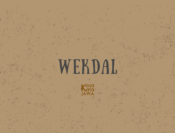 Wekdal Tegese: Memahami Makna Waktu dalam Bahasa Jawa
