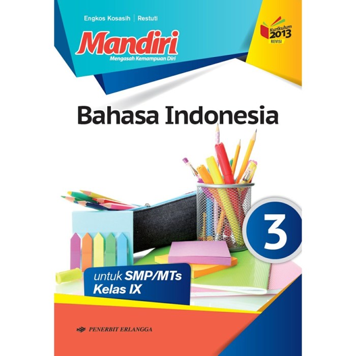 Kunci jawaban buku mahir berbahasa indonesia kelas 9