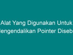 Alat yang Digunakan untuk Mengendalikan Pointer Disebut Apa?