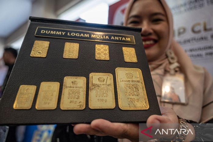 Emas logam mulia antam batangan selasa simak beli lm investasi berikut harganya batang keuntungan naik goldbar tribunnews hanya panjang jangka