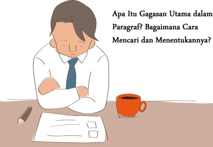 Gagasan pokok pendukung menentukan teks paragraf materi dasarnya