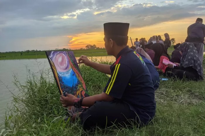 Berikut unsur dasar seni rupa kecuali