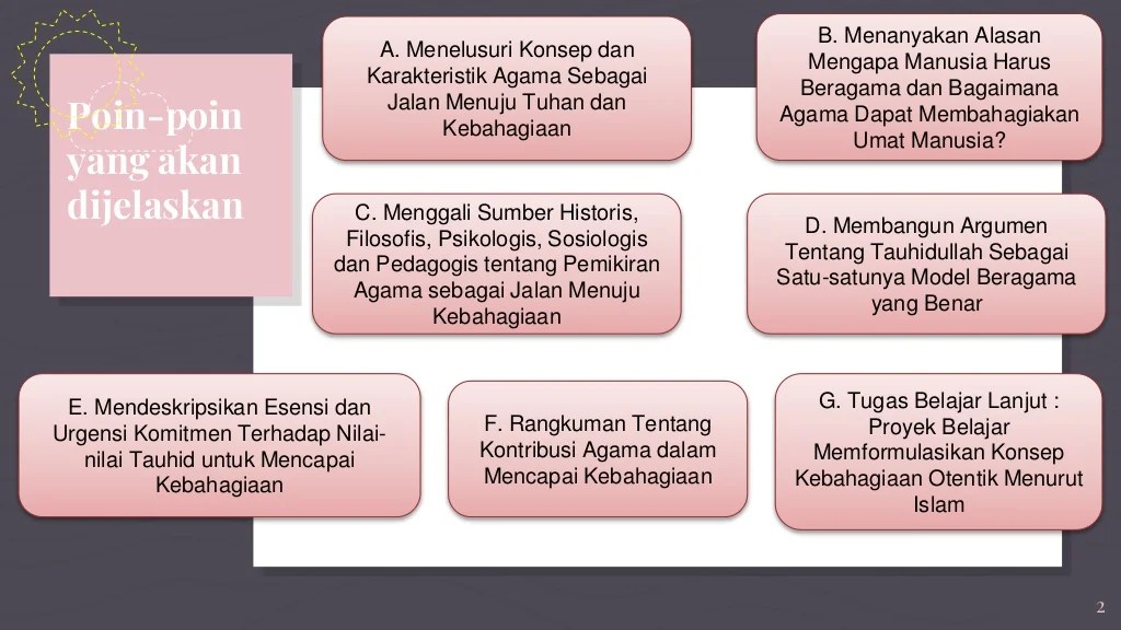 Bagaimana agama menjamin kebahagiaan